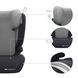 Автокрісло Kinderkraft i-Spark 2 Plus i-Size Grey (KCISPA02GRYPL00)