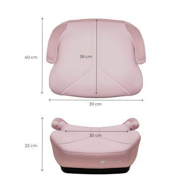 Автокрісло-бустер Kinderkraft i-Boost 2 Pink (KCIBOO02PNK0000) &mdash; купити в Bubbleshop