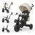 Триколісний велосипед Kinderkraft Spinstep 2 Plus Beige (KRSPST02GREPL00) &mdash; купити в Bubbleshop
