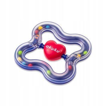 Брязкальце Akuku A0463 Серце &mdash; купити в Bubbleshop