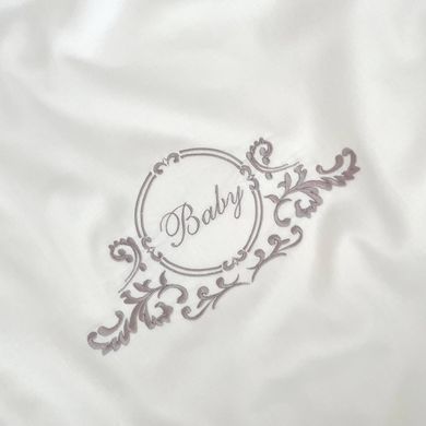 Змінна постіль Belissimo світлий сірий &mdash; купити в Bubbleshop