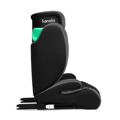 Дитяче автокрісло Lionelo HUGO I-SIZE BLACK GREY &mdash; купити в Bubbleshop