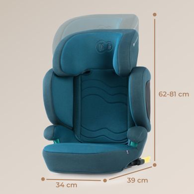 Автокрісло Kinderkraft Xpand 2 i-Size Harbour Blue (KCXPAN02BLU0000) &mdash; купити в Bubbleshop