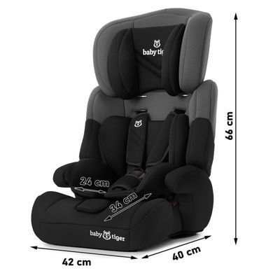 Автокресло Babytiger Mali Grey (BTFMALIGRY0000) &mdash; купити в Bubbleshop