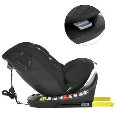 Автокрісло El Camino ME 1188 i-HOLD Black &mdash; купити в Bubbleshop