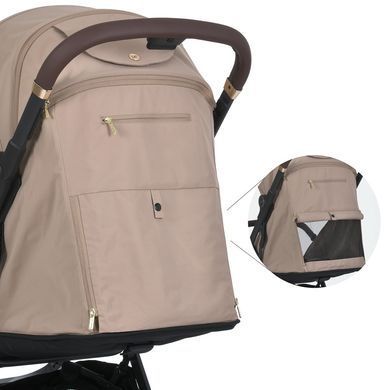 Прогулянкова коляска El Camino ME 1127-G BEYA Beige &mdash; купити в Bubbleshop