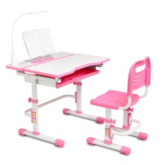 Ергономічний комплект Cubby парта і стілець-трансформери Botero Pink 1121281205 фото