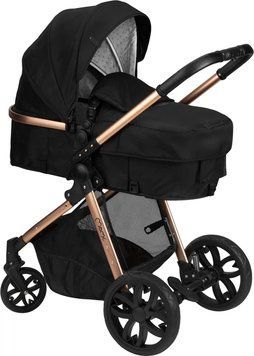 Коляска універсальна 2 в 1 MoMi LIMURU 2in1 black &mdash; купити в Bubbleshop