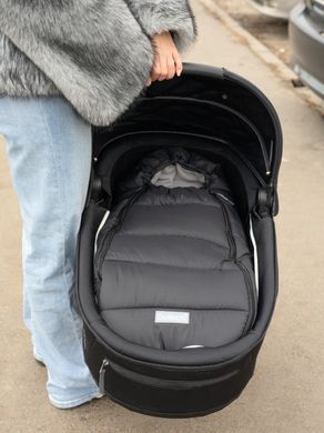 Конверт ДоРечі (DoRechi) Baby XS фліс, Чорний &mdash; купити в Bubbleshop