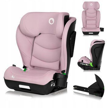 Дитяче автокрісло Lionelo NEAL I-SIZE PINK LILAC &mdash; купити в Bubbleshop