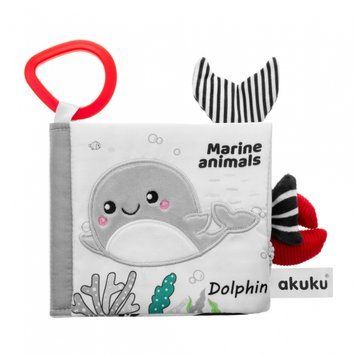 Сенсорна книга, Морські тварини Akuku A0480 &mdash; купити в Bubbleshop