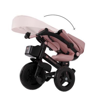 Триколісний велосипед Kinderkraft Aveo 2 Plus Pink (KRAVEO02PNK0000) &mdash; купити в Bubbleshop