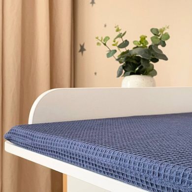 Матрацик на пеленальний столик синій 50х70+/-2 см &mdash; купити в Bubbleshop