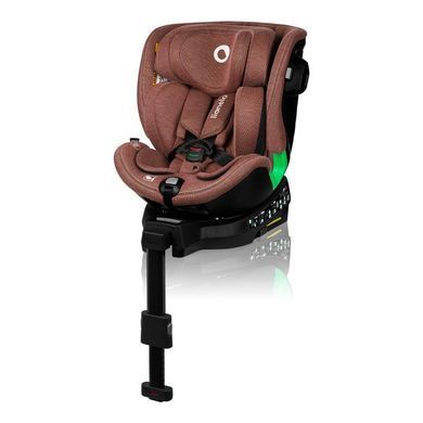 Дитяче автокрісло Lionelo HARMONY I-SIZE RED BRICK BAMBOO &mdash; купити в Bubbleshop