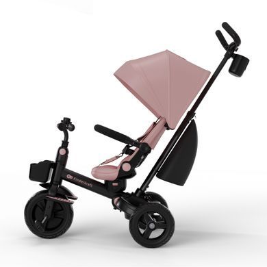 Триколісний велосипед Kinderkraft Aveo 2 Plus Pink (KRAVEO02PNK0000) &mdash; купити в Bubbleshop