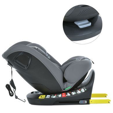 Автокрісло El Camino ME 1188 i-HOLD Shadow Gray &mdash; купити в Bubbleshop