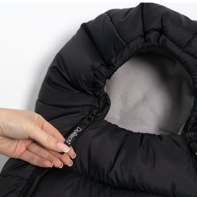 Конверт ДоРечі (DoRechi) Baby XS фліс, Чорний &mdash; купити в Bubbleshop