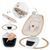 Крісло-гойдалка Lionelo OLIVIA BEIGE NATURAL &mdash; купити в Bubbleshop