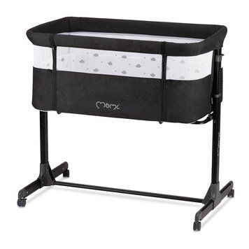 Ліжечко дитяче прямокутне MoMi REVO Dark Gray &mdash; купити в Bubbleshop