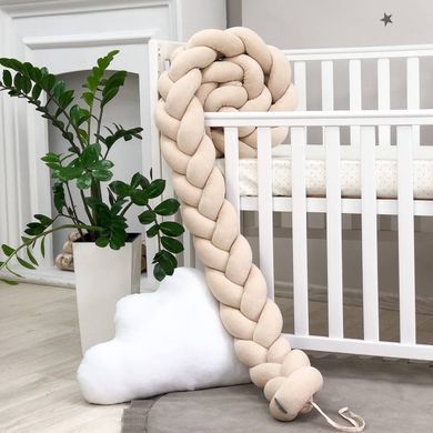 Бортик-коса крем &mdash; купити в Bubbleshop