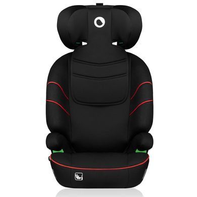 Дитяче автокрісло Lionelo LARS I-SIZE SPORTY BLACK RED &mdash; купити в Bubbleshop