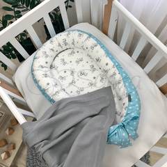 Кокон Baby Design сіро-блакитний 5019600-MS фото