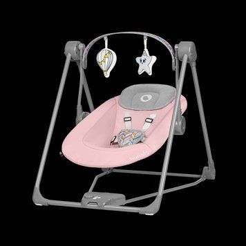Шезлонг Lionelo OTTO PINK BABY &mdash; купити в Bubbleshop
