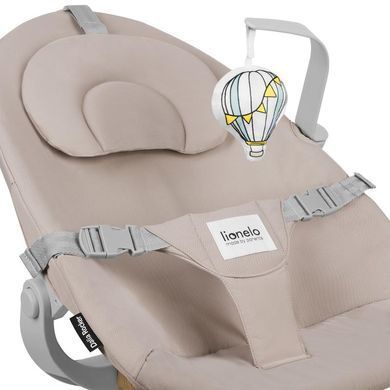 Дитяче крісло-гойдалка Lionelo DALIA ROCKER BEIGE SAND &mdash; купити в Bubbleshop