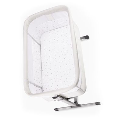 Ліжечко дитяче прямокутне MoMi REVO Light Gray &mdash; купити в Bubbleshop