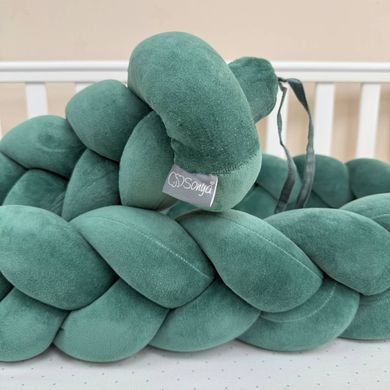 Бортик-коса малахіт &mdash; купити в Bubbleshop