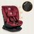 Дитяче автокрісло Lionelo BASTIAAN RWF I-SIZE RED BURGUNDY &mdash; купити в Bubbleshop