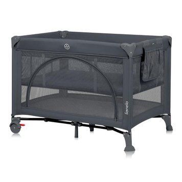 Ліжечко-манеж Lionelo LAURA GREY CONCRETE &mdash; купити в Bubbleshop
