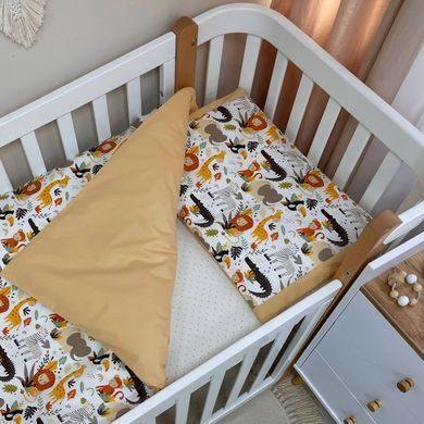 Змінна постіль Baby Mix Африканські звірята &mdash; купити в Bubbleshop