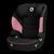Дитяче автокрісло Lionelo LARS I-SIZE PINK BABY &mdash; купити в Bubbleshop