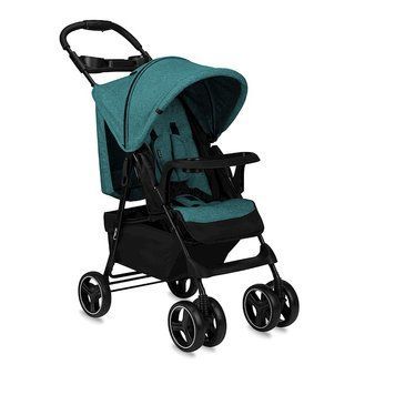 Прогулянкова коляска MoMi ISLA Melange Green &mdash; купити в Bubbleshop