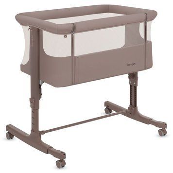 Ліжечко приставне Lionelo AURORA BEIGE TAUPE &mdash; купити в Bubbleshop