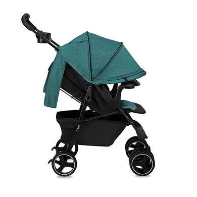 Прогулянкова коляска MoMi ISLA Melange Green &mdash; купити в Bubbleshop