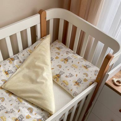 Змінна постіль Baby Mix Ведмедик boy жовтий &mdash; купити в Bubbleshop