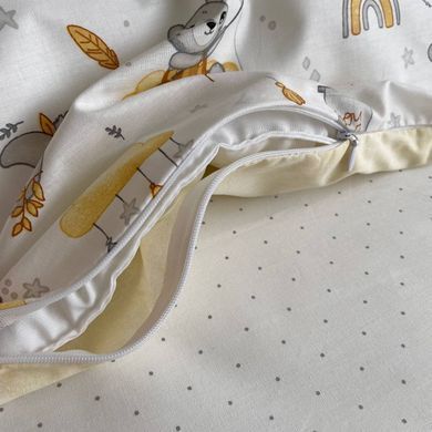 Змінна постіль Baby Mix Ведмедик boy жовтий &mdash; купити в Bubbleshop