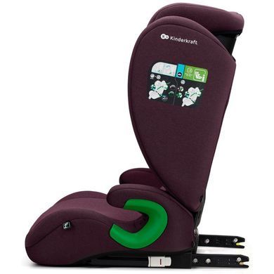 Автокрісло Kinderkraft Junior Fix 2 i-Size Cherry Pearl (KCJUFI20RED0000) &mdash; купити в Bubbleshop