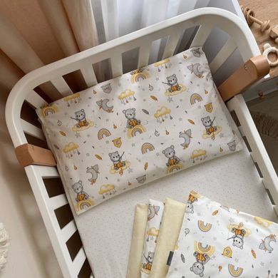 Змінна постіль Baby Mix Ведмедик boy жовтий &mdash; купити в Bubbleshop