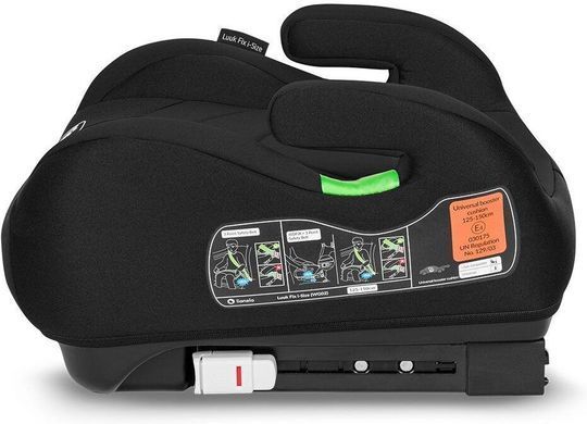 Бустер Lionelo LUUK FIX I-SIZE BLACK CARBON &mdash; купити в Bubbleshop