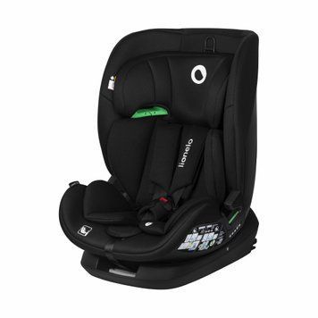Дитяче автокрісло Lionelo LAVENDER I-SIZE BLACK CARBON &mdash; купити в Bubbleshop
