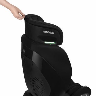 Дитяче автокрісло Lionelo LAVENDER I-SIZE BLACK CARBON &mdash; купити в Bubbleshop