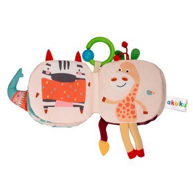 Сенсорна книга, Слоник Akuku A0672 &mdash; купити в Bubbleshop