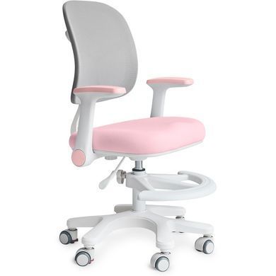 Дитяче крісло Mealux Atlas Air Pink Grey &mdash; купити в Bubbleshop