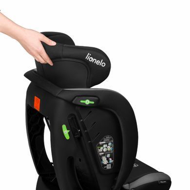 Дитяче автокрісло Lionelo AART I-SIZE GREY GRAPHITE &mdash; купити в Bubbleshop
