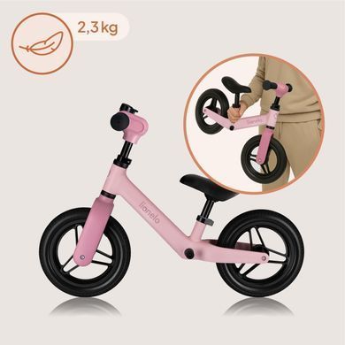 Біговел Lionelo TONI PINK ROSE &mdash; купити в Bubbleshop