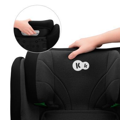 Автокрісло Kinderkraft Junior Fix 2 i-Size Graphite Black (KCJUFI20BLK0000) &mdash; купити в Bubbleshop