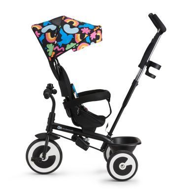 Триколісний велосипед Kinderkraft Aston Happy Shapes (KRASTO00HAP0000) &mdash; купити в Bubbleshop